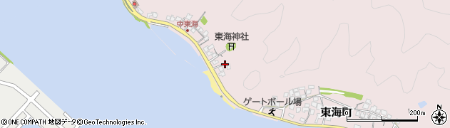 宮崎県延岡市東海町100周辺の地図