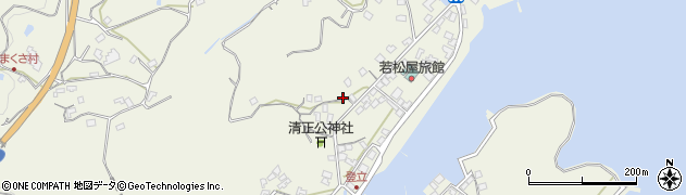 熊本県上天草市大矢野町登立506周辺の地図
