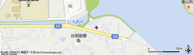 江藤産業株式会社　延岡営業所周辺の地図