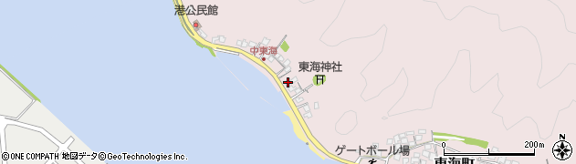 宮崎県延岡市東海町107周辺の地図