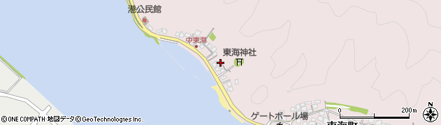 宮崎県延岡市東海町108周辺の地図