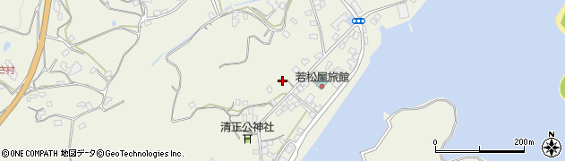 熊本県上天草市大矢野町登立519周辺の地図