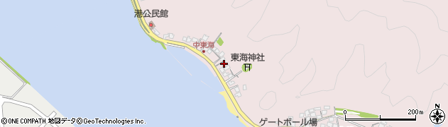 宮崎県延岡市東海町111周辺の地図