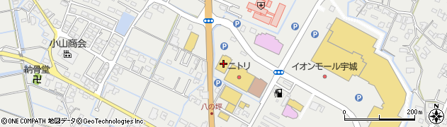 セカンドストリート　イオンモール宇城店周辺の地図