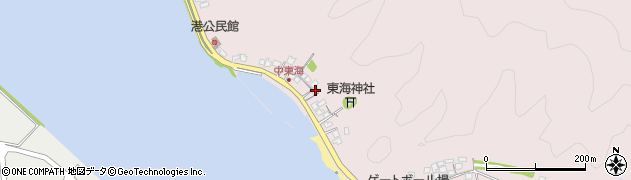 宮崎県延岡市東海町113周辺の地図