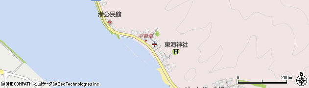宮崎県延岡市東海町116周辺の地図