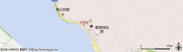 宮崎県延岡市東海町115周辺の地図