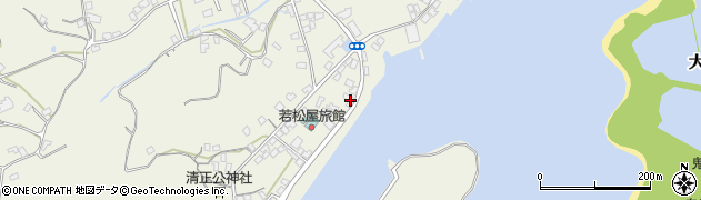熊本県上天草市大矢野町登立532周辺の地図
