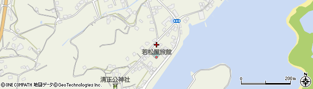 熊本県上天草市大矢野町登立530周辺の地図