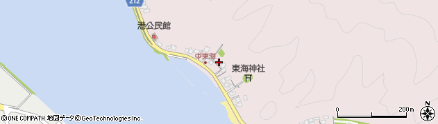 宮崎県延岡市東海町119周辺の地図