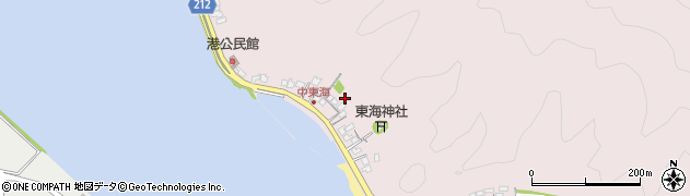 宮崎県延岡市東海町120周辺の地図