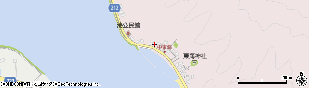 宮崎県延岡市東海町132周辺の地図