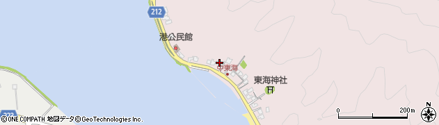 宮崎県延岡市東海町131周辺の地図