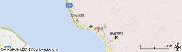 宮崎県延岡市東海町133周辺の地図