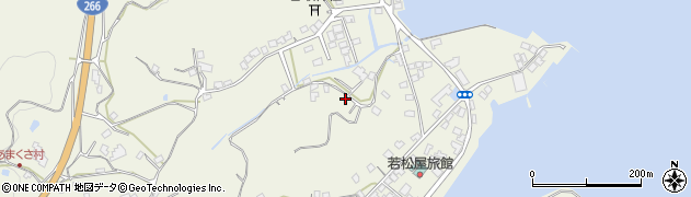 熊本県上天草市大矢野町登立1186周辺の地図
