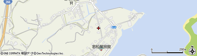 熊本県上天草市大矢野町登立535周辺の地図