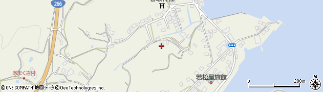熊本県上天草市大矢野町登立1178周辺の地図