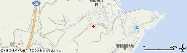 熊本県上天草市大矢野町登立1176周辺の地図