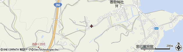 熊本県上天草市大矢野町登立1102周辺の地図