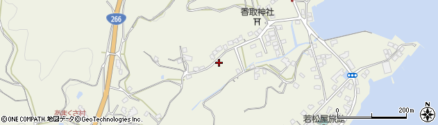 熊本県上天草市大矢野町登立1173周辺の地図