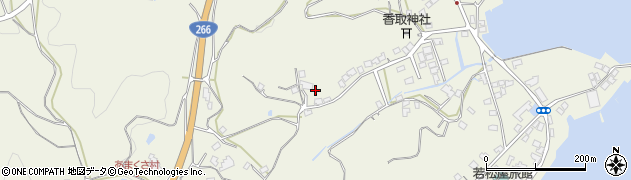 熊本県上天草市大矢野町登立1107周辺の地図