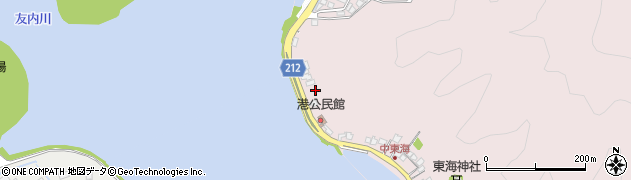 宮崎県延岡市東海町147周辺の地図