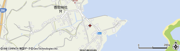 熊本県上天草市大矢野町登立540周辺の地図