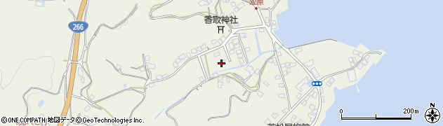 熊本県上天草市大矢野町登立1210周辺の地図