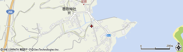 熊本県上天草市大矢野町登立565周辺の地図