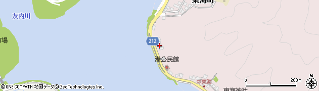 宮崎県延岡市東海町140周辺の地図