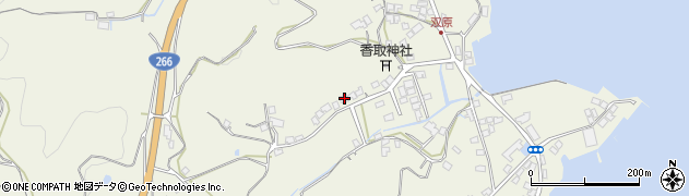 熊本県上天草市大矢野町登立1245周辺の地図