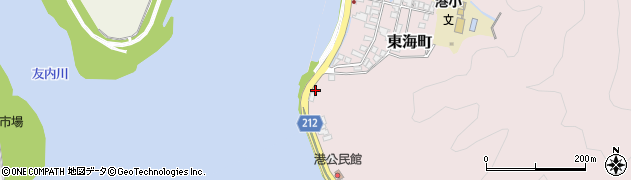 宮崎県延岡市東海町150周辺の地図