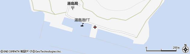 熊本県上天草市大矢野町湯島596周辺の地図