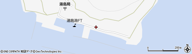 熊本県上天草市大矢野町湯島583周辺の地図