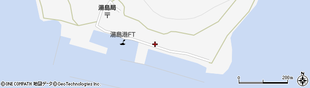 熊本県上天草市大矢野町湯島584周辺の地図