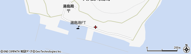 熊本県上天草市大矢野町湯島586周辺の地図