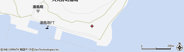 熊本県上天草市大矢野町湯島546周辺の地図