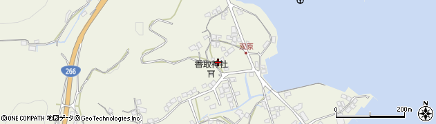 熊本県上天草市大矢野町登立1259周辺の地図