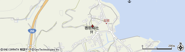 熊本県上天草市大矢野町登立1257周辺の地図