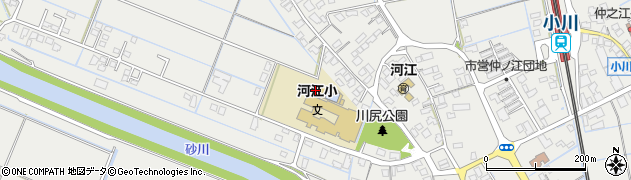 熊本県宇城市小川町新田1659周辺の地図
