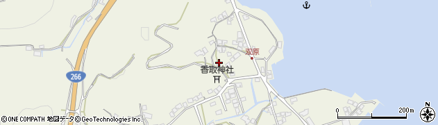 熊本県上天草市大矢野町登立1269周辺の地図