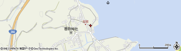 熊本県上天草市大矢野町登立1265周辺の地図