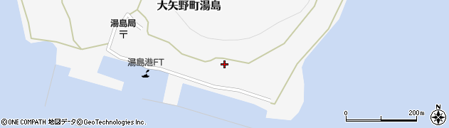 熊本県上天草市大矢野町湯島405周辺の地図
