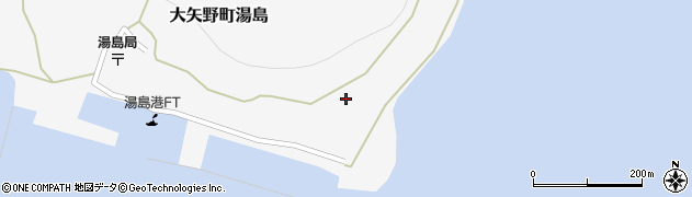 熊本県上天草市大矢野町湯島535周辺の地図