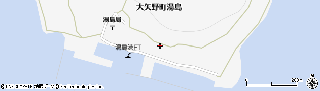 熊本県上天草市大矢野町湯島509周辺の地図