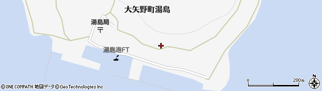 熊本県上天草市大矢野町湯島408周辺の地図