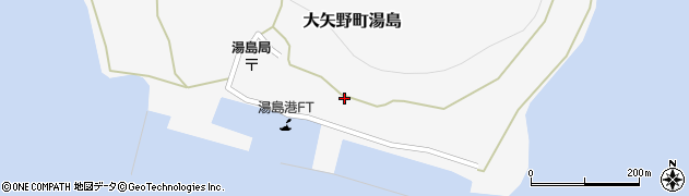 熊本県上天草市大矢野町湯島506周辺の地図