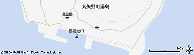 熊本県上天草市大矢野町湯島511周辺の地図