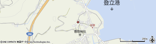熊本県上天草市大矢野町登立1342周辺の地図