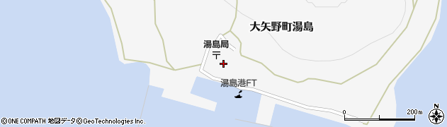 熊本県上天草市大矢野町湯島487周辺の地図
